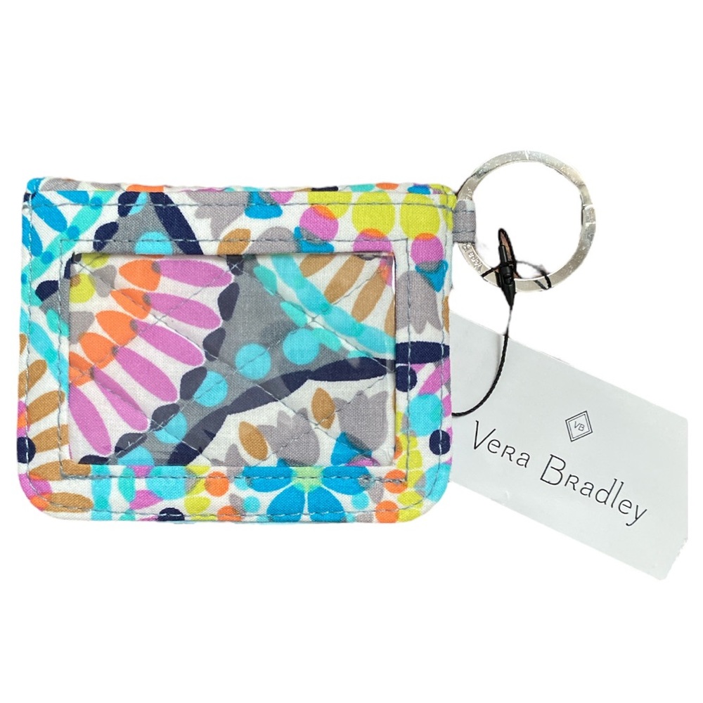 Vera Bradley™ Campus Sunny Medallion Key ring and ID Key Case